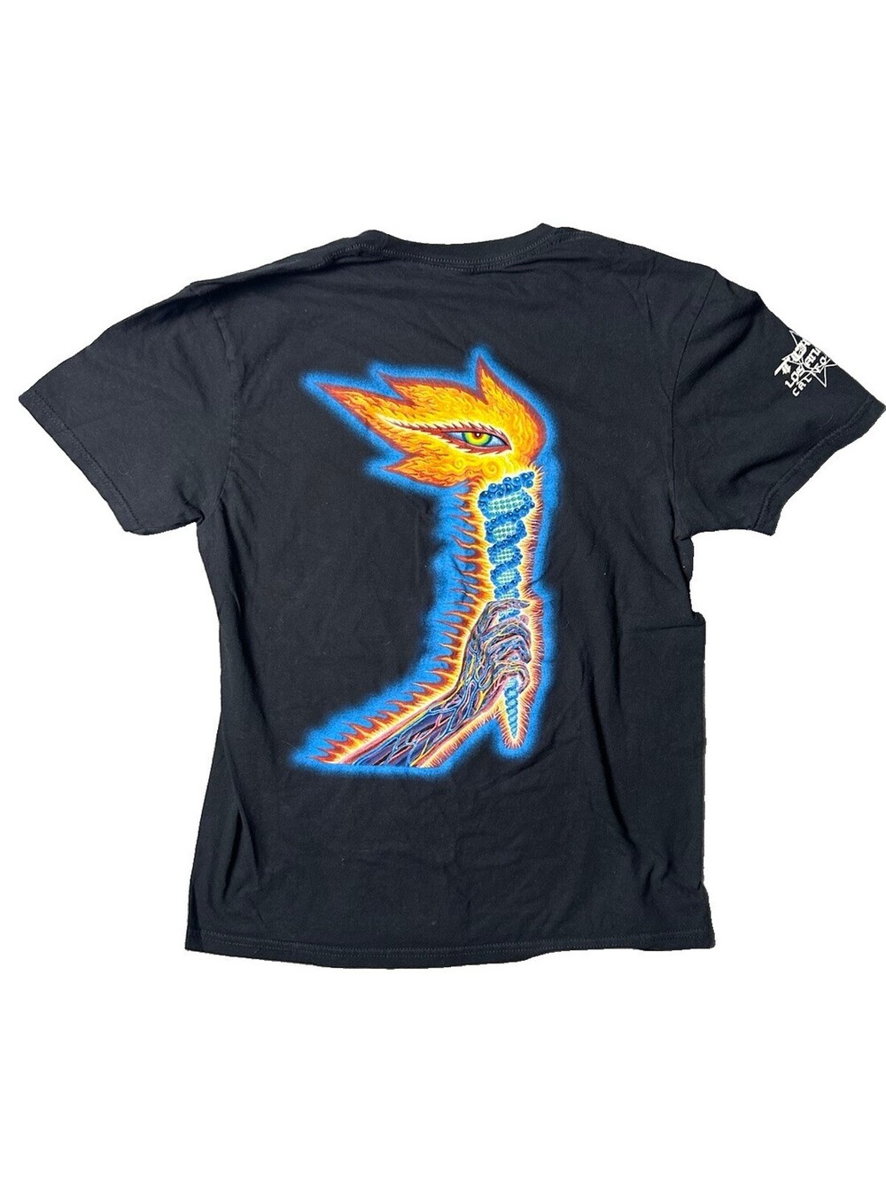 Tool 2022 Tour T Shirt Small Black Double Sided Los Angeles CA Concert Tee